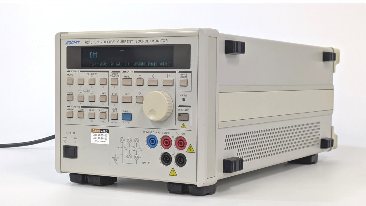 ADVANTEST R6243 DC Voltage and Current Source Monitor [j1242274567]