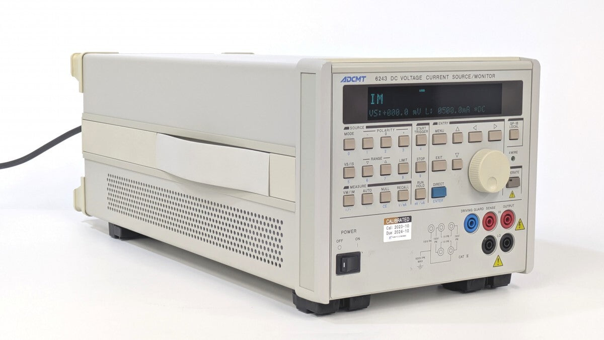 ADVANTEST R6243 DC Voltage and Current Source Monitor [j1242274567]