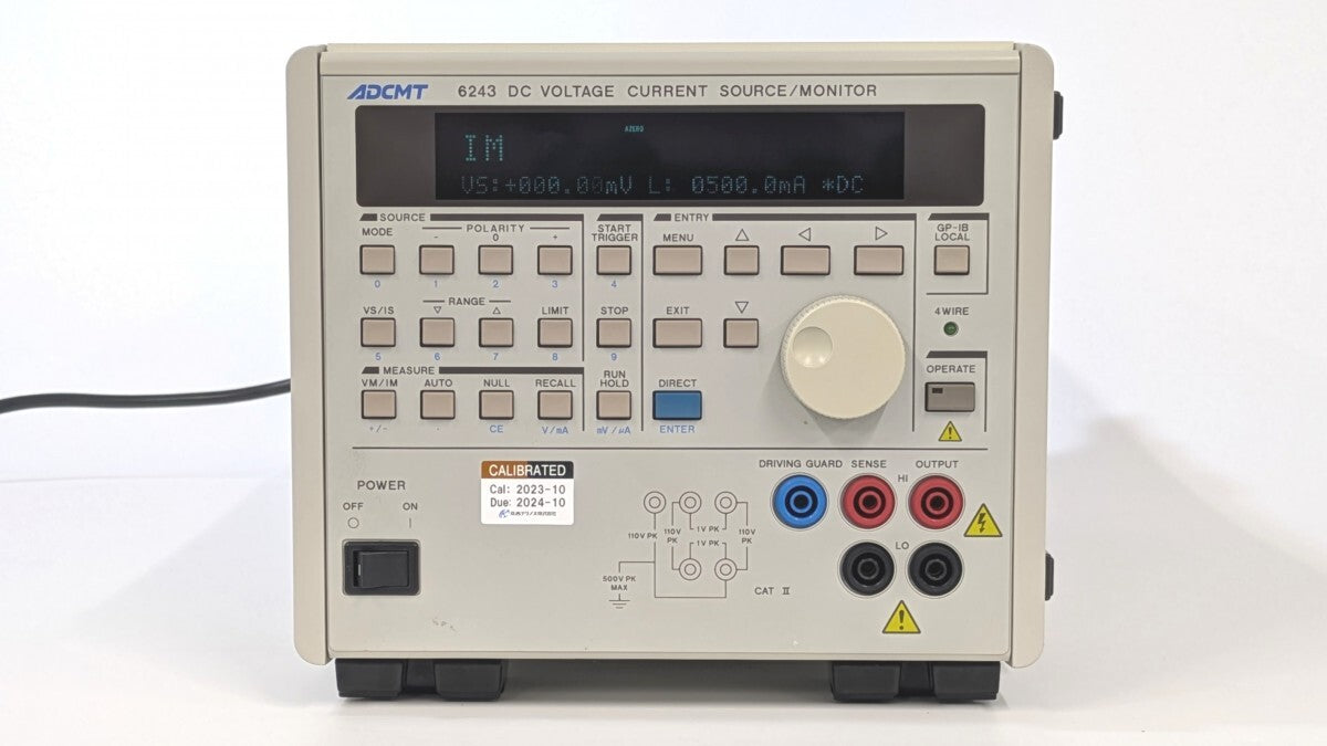 ADVANTEST R6243 DC Voltage and Current Source Monitor [p1242276515]