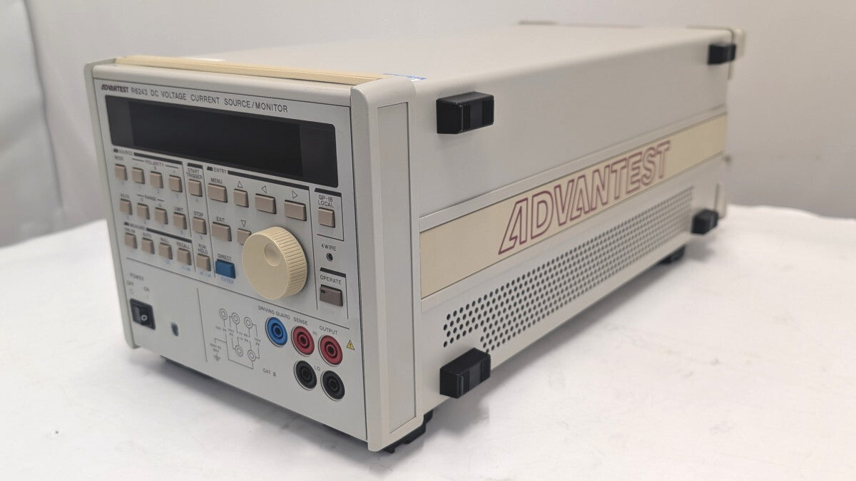 Advantest R6243 DC Voltage Current Source Monitor with Calibration Certificate [v1242287362]
