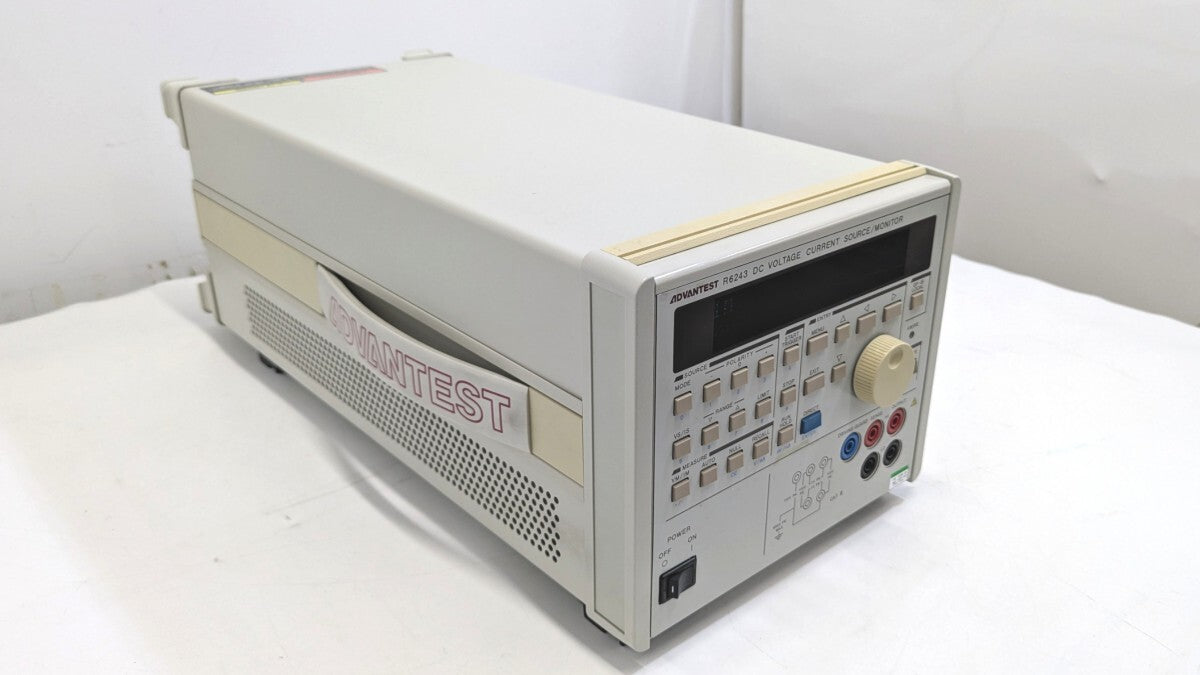 Advantest R6243 DC Voltage Current Source Monitor with Calibration Certificate [l1242292357]