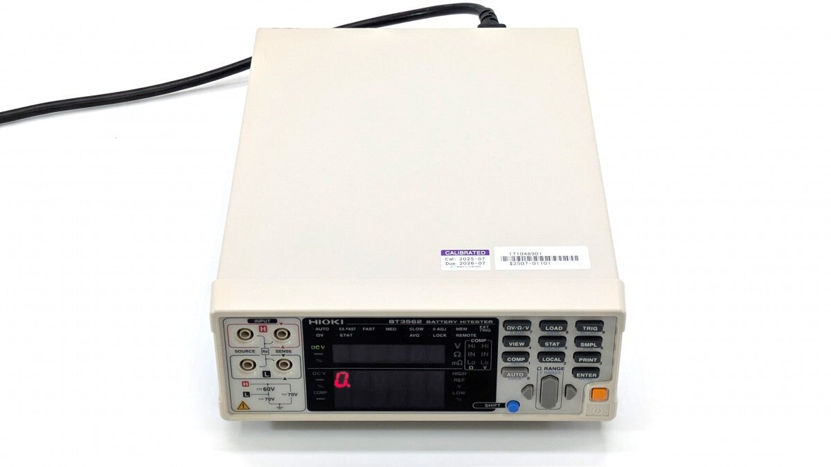 Hioki BT3562 Battery HiTester with Calibration Certificate [q1242374243]
