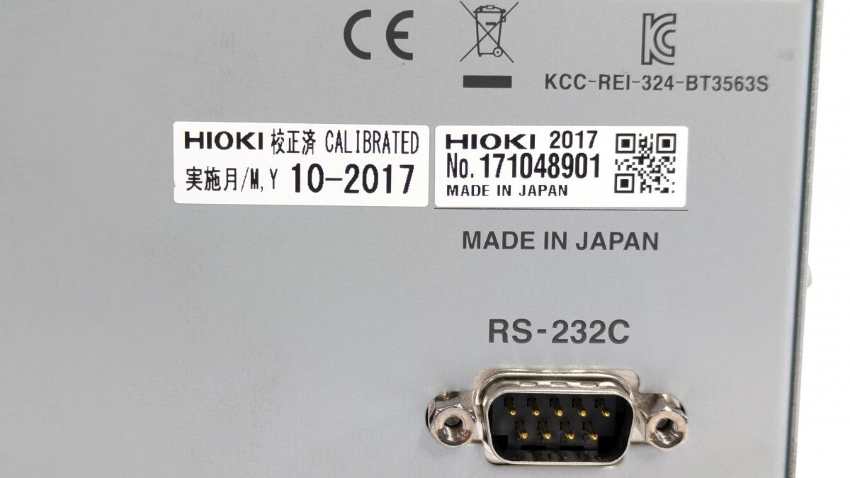 Hioki BT3562 Battery HiTester with Calibration Certificate [q1242374243]