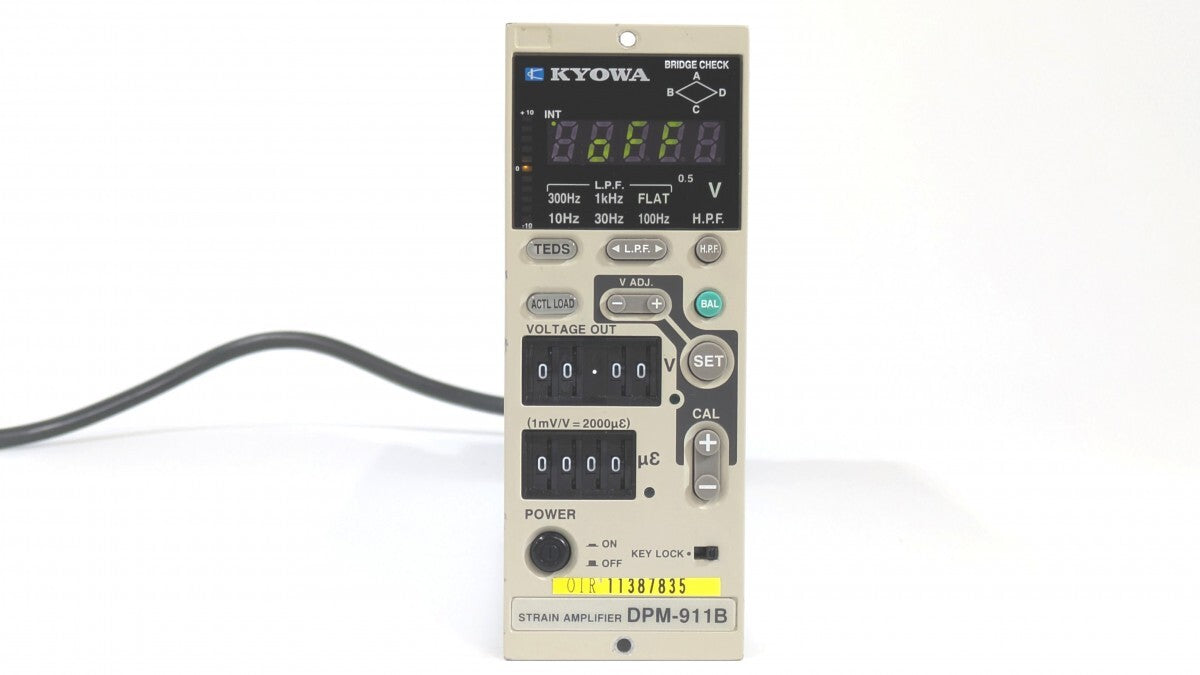 Kyowa DPM-911B Strain Measurement Device 1ch DC-2.5kHz [t1242703178]