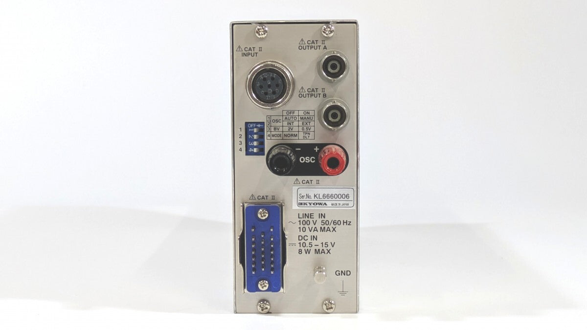 Kyowa DPM-911B Strain Measurement Device 1ch DC-2.5kHz [t1242703178]