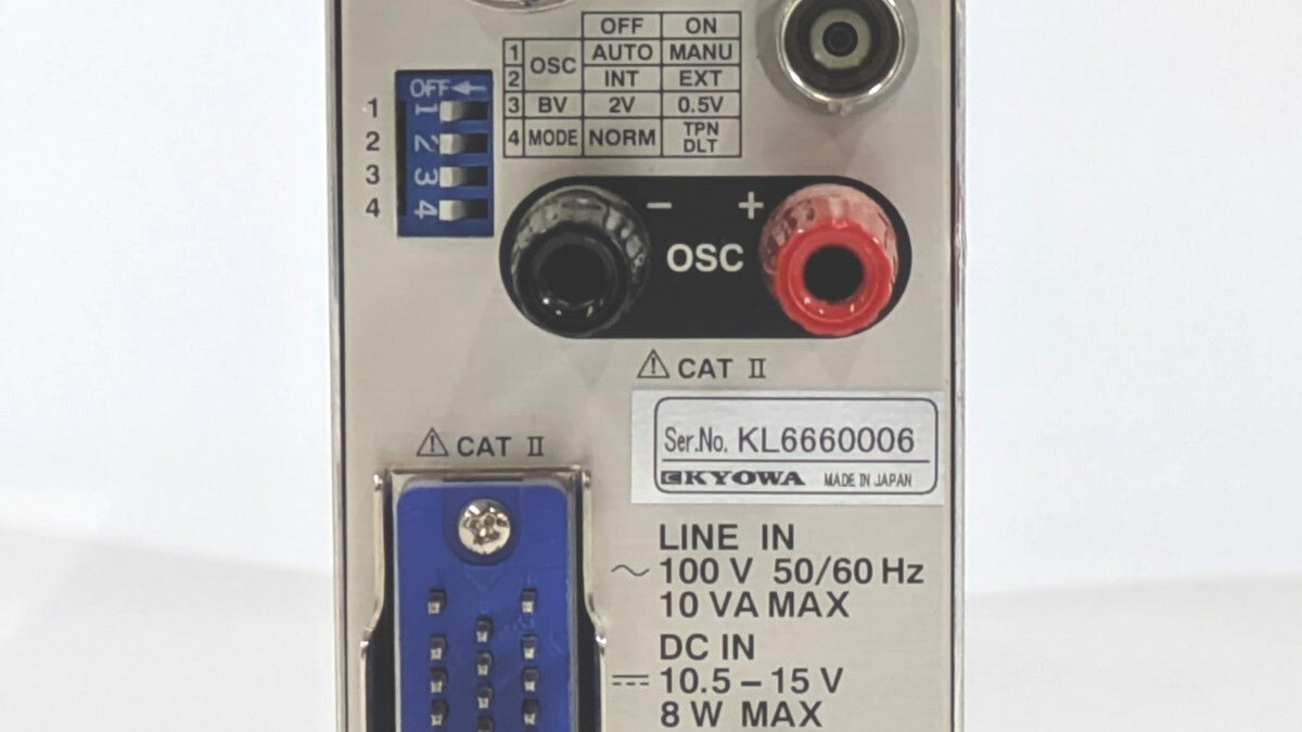 Kyowa DPM-911B Strain Measurement Device 1ch DC-2.5kHz [t1242703178]