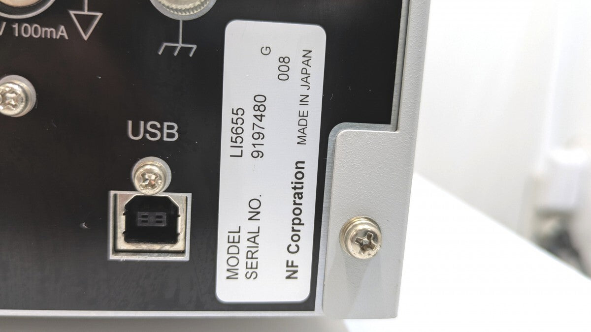 NF Corporation LI5655 Digital Lock-In Amplifier 0.5Hz-2.5MHz [f1242719377]