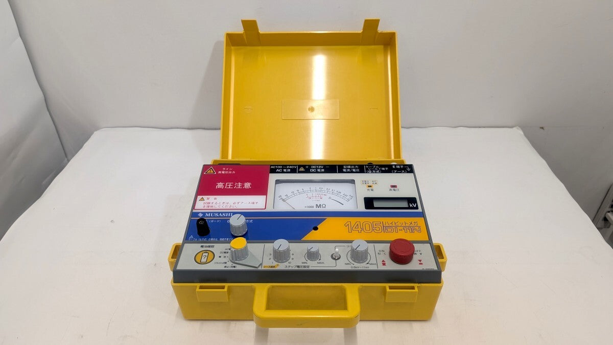 Musashi Intec DI-11N High Voltage Insulation Resistance Tester [q1242807620]
