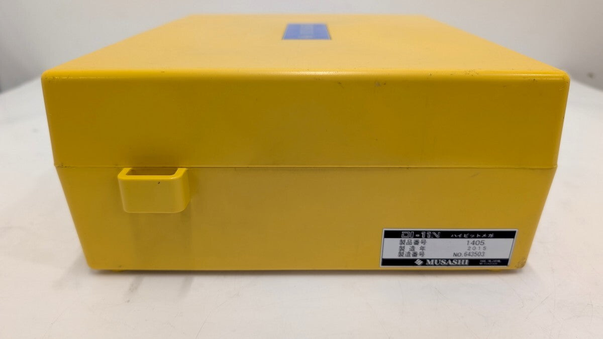 Musashi Intec DI-11N High Voltage Insulation Resistance Tester [q1242807620]
