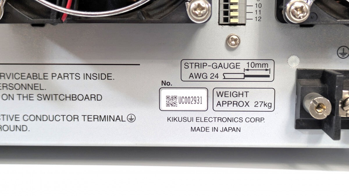Kikusui PFX2421 Capacitor Tester 5V/35A 4ch [x1242933369]