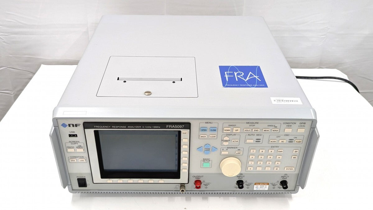 NF FRA5097 Frequency Response Analyzer 0.1mHz-15MHz [1242937213]