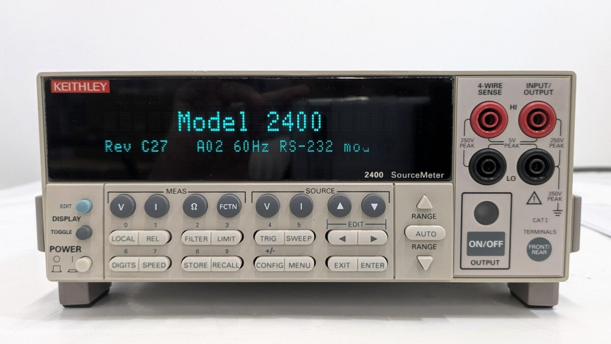 Keithley 2400 Source Meter with Calibration Certificate 1 ch 200 V 1 A 20 W [w1243006110]