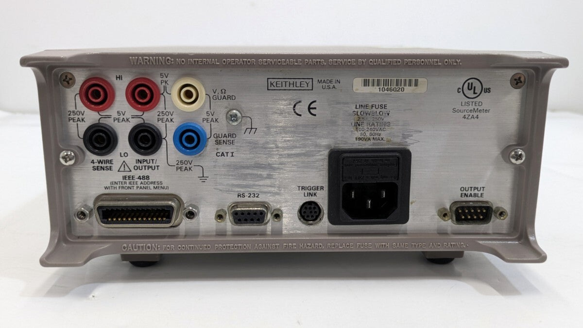 Keithley 2400 Source Meter with Calibration Certificate 1 ch 200 V 1 A 20 W [w1243006110]