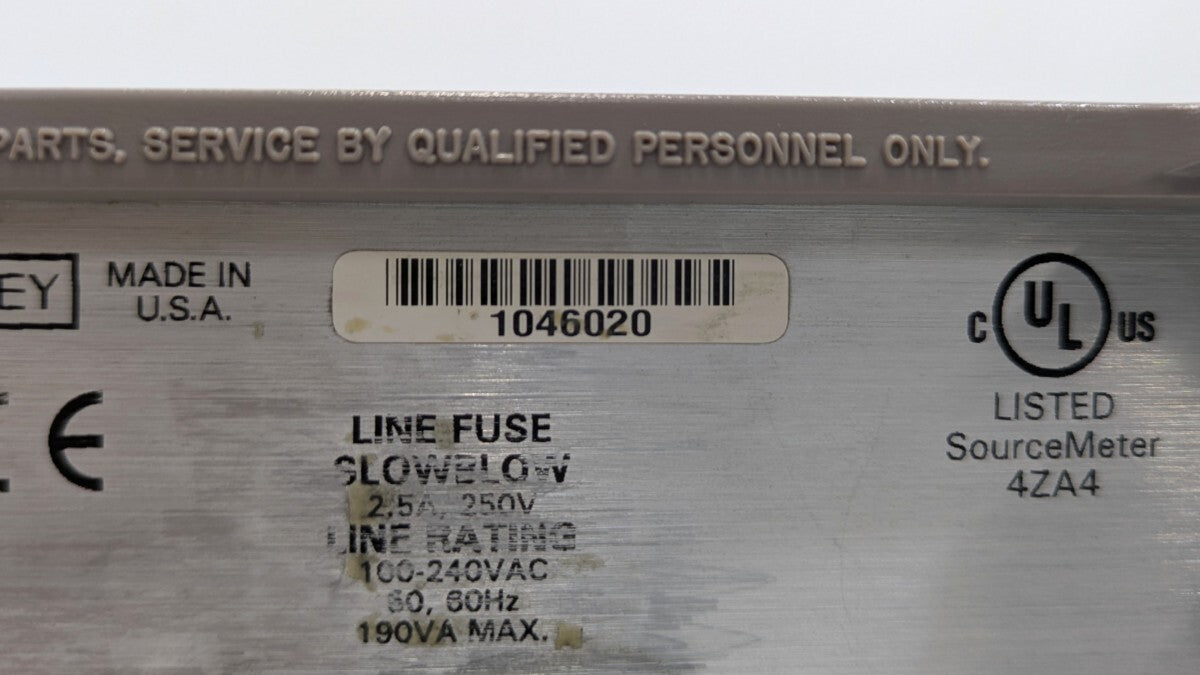 Keithley 2400 Source Meter with Calibration Certificate 1 ch 200 V 1 A 20 W [w1243006110]