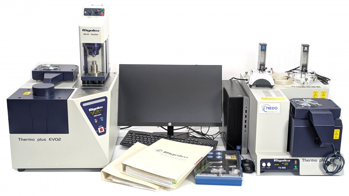 Rigaku Thermo plus EVO2 Differential Scanning Calorimeter with DSCvesta [g1243010225]