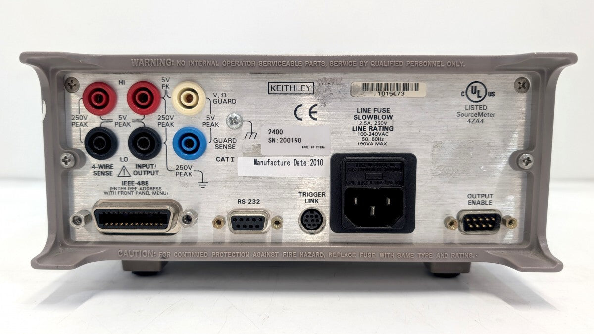 Keithley 2400 Source Meter with Calibration Certificate [g1243091151]
