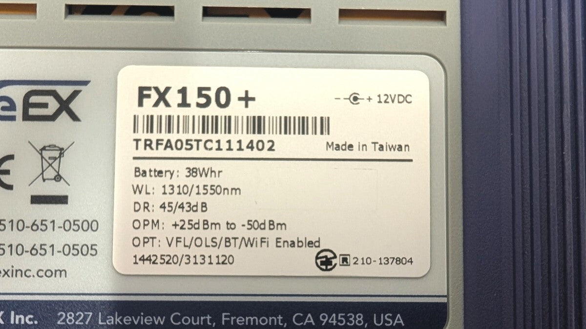 VeEX FX150+ Mini-OTDR 1310/1550nm 45/43dB [q1243094891]