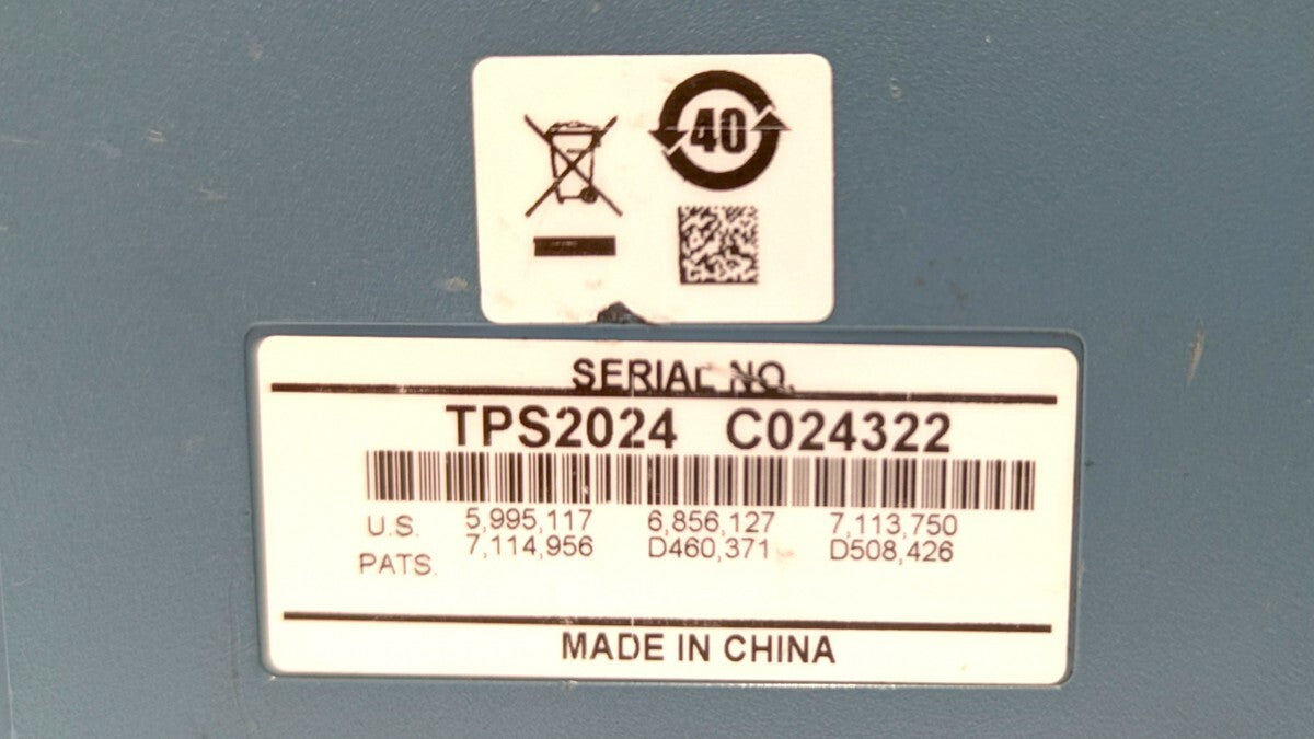 Tektronix TPS2024 Digital Storage Oscilloscope 200MHz 4ch [x1243126622]