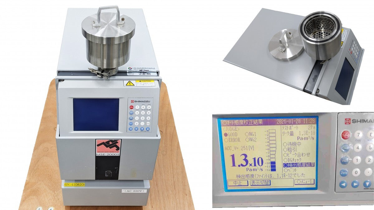 Shimadzu MSE-2000S Leak Detector 200V [d1243156643]