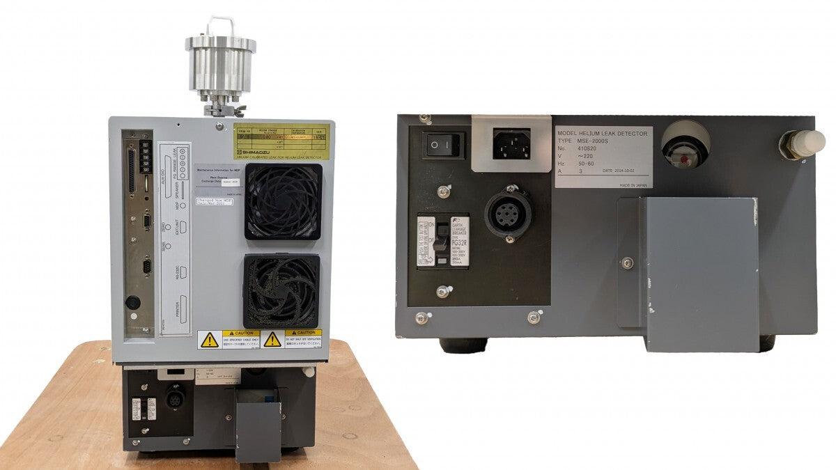 Shimadzu MSE-2000S Leak Detector 200V [d1243156643]