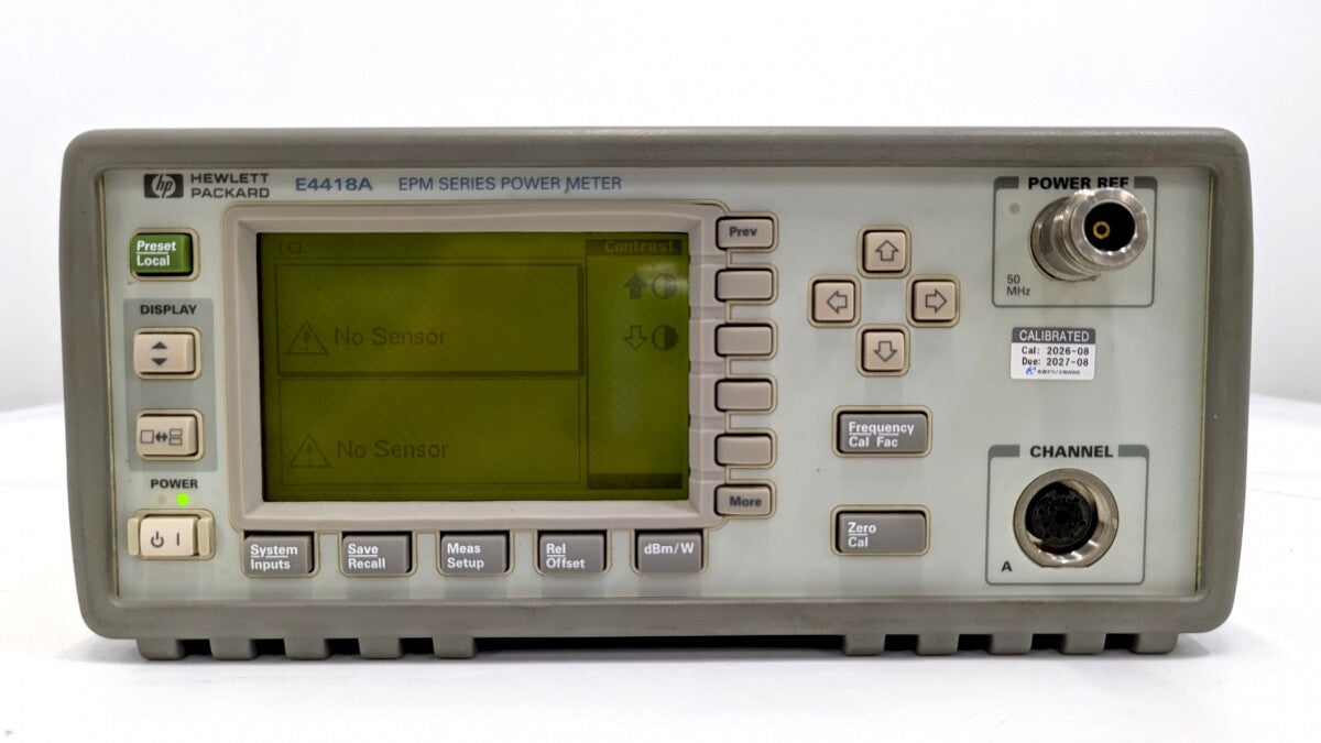 Keysight E4418A EPM Series Power Meter with Calibration Certificate [s1243281527]
