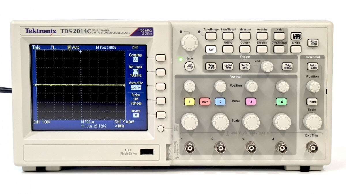 Tektronix TDS2014C Digital Storage Oscilloscope 4ch 100MHz [t1244125565]