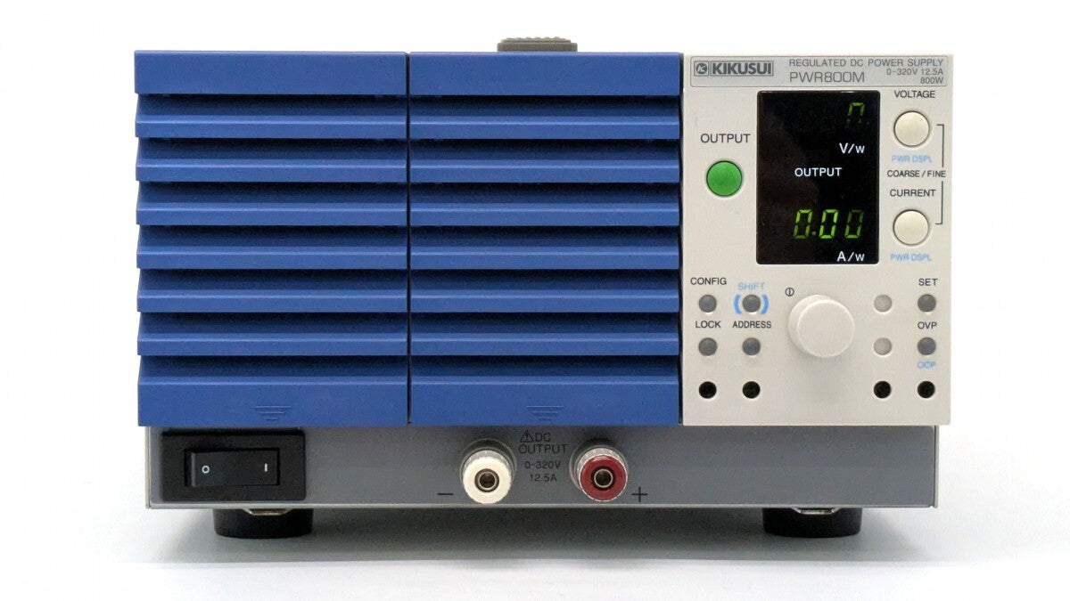 Kikusui PWR800M Wide Range DC Power Supply 0-320V 800W 12.5A [n1244144068]
