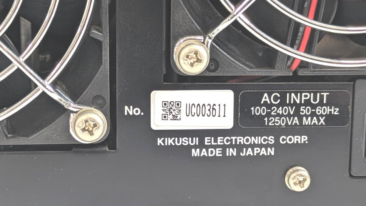 Kikusui PWR800M Wide Range DC Power Supply 0-320V 800W 12.5A [q1244133978]