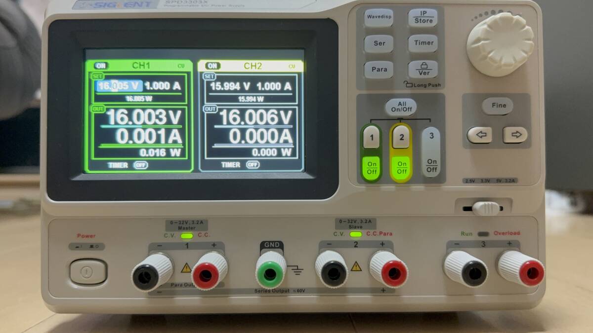 SIGLENT SPD3303X Programmable DC Power Supply 220W 32V 3.2A 3 Channels [n1244222391]