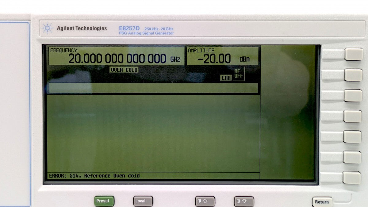 Keysight E8257D PSG Analog Signal Generator 250kHz-20GHz [v1244501930]
