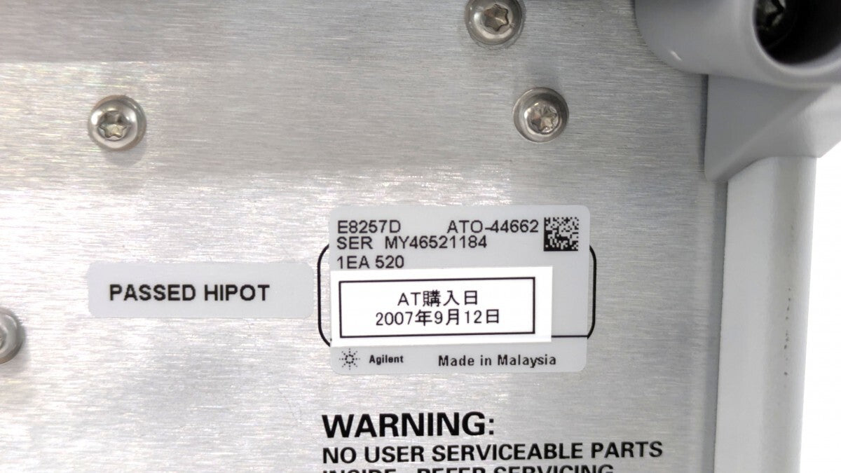 Keysight E8257D PSG Analog Signal Generator 250kHz-20GHz [v1244501930]