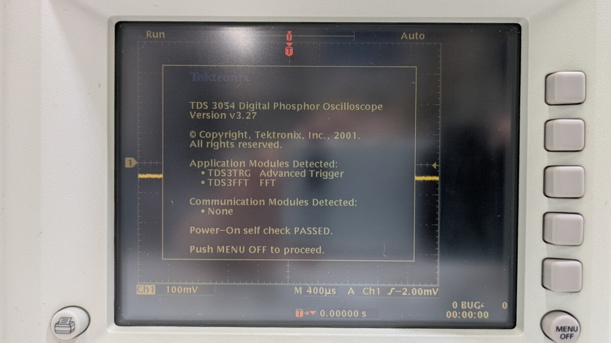 Tektronix TDS3054 Digital Phosphor Oscilloscope 500MHz 4 Channels [q1244509991]