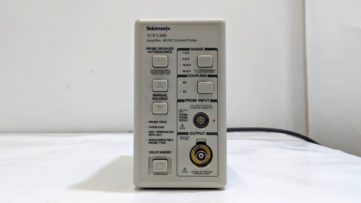 Tektronix TCPA300 Current Probe Amplifier DC-100MHz 500A [f1244660451]