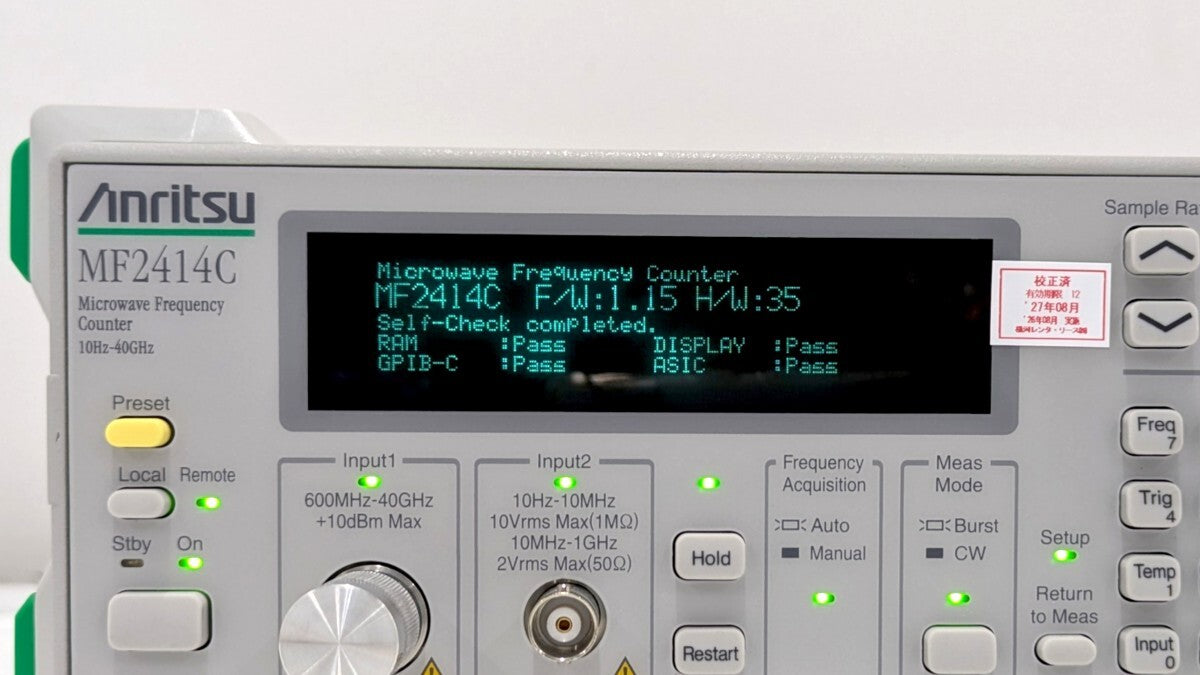 Anritsu MF2414C Microwave Frequency Counter 10Hz-40GHz [f1244662082]