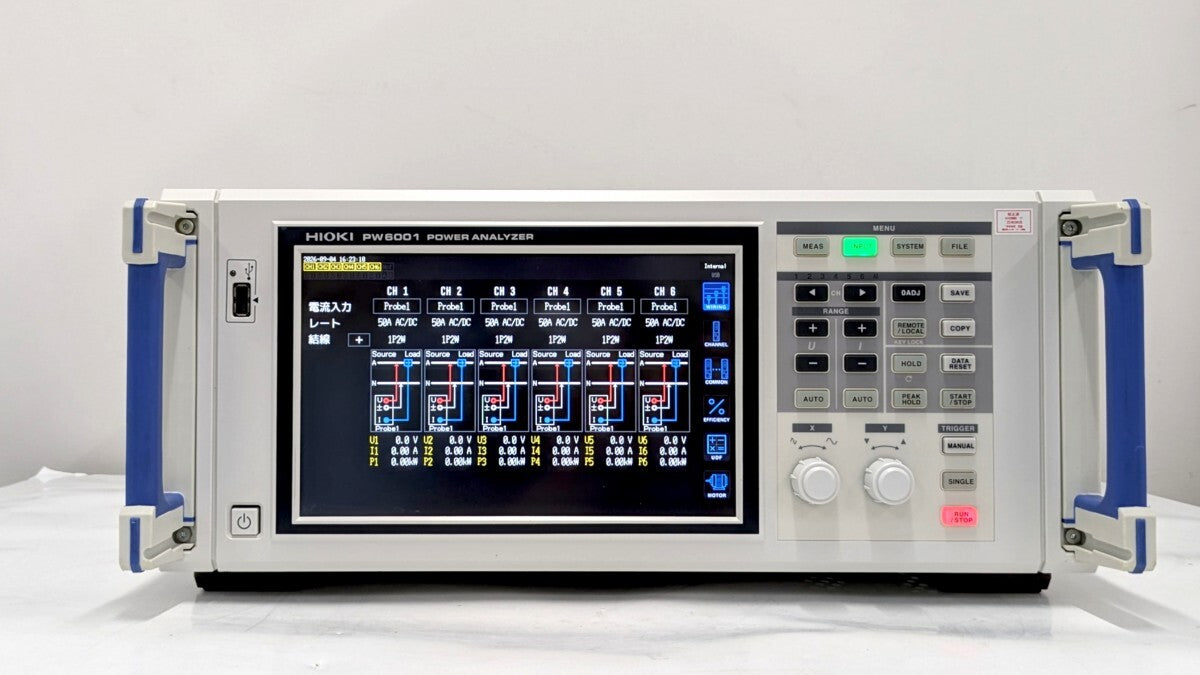Hioki PW6001-16 Power Analyzer 6ch DC-2MHz [v1244791155]