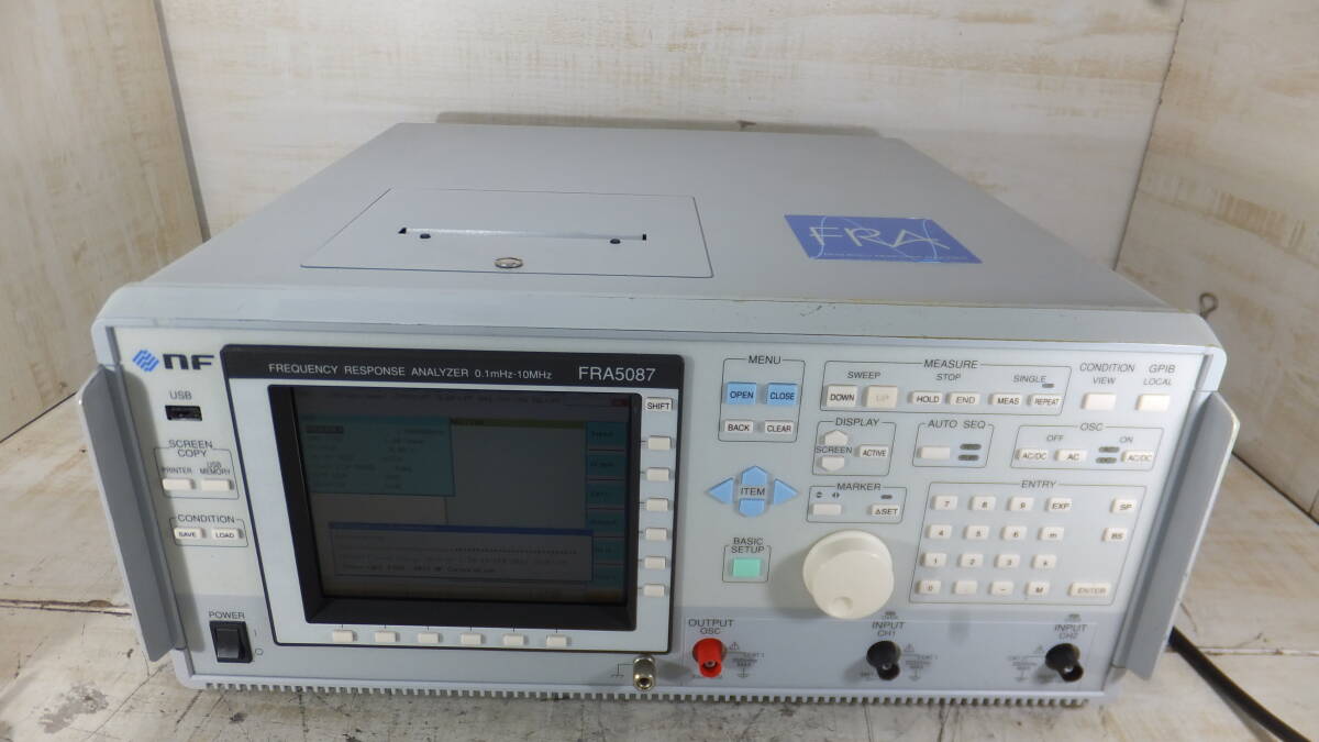 NF FRA5087 Frequency Response Analyzer [g1244861322]