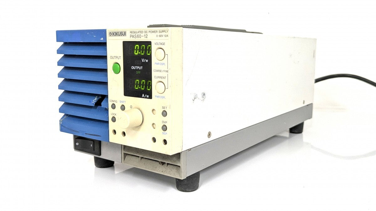 Kikusui PAS60-12 DC Power Supply with Calibration Certificate [b1244868885]