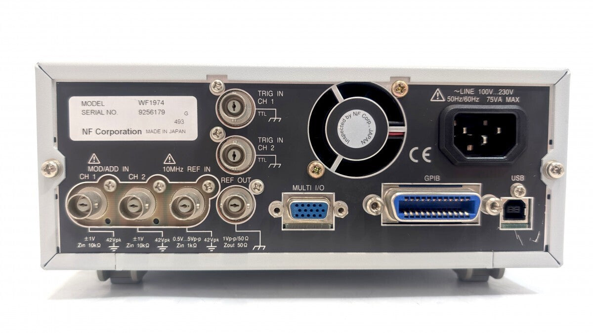 NF WF1974 Multi-Function Generator 0.01μHz-30MHz 2 Channels [u1244952313]