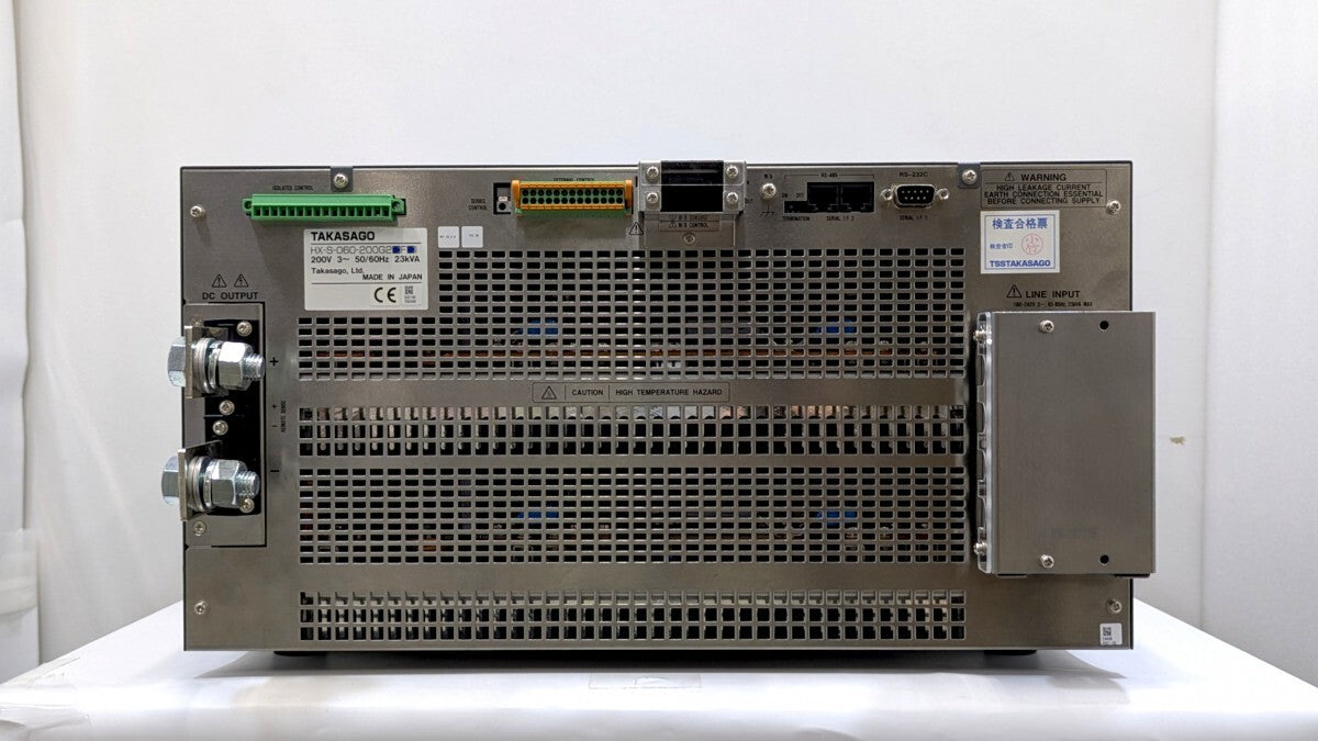 Takasago HX-S-060-200G2FI High Capacity Switching DC Power Supply with HXP-0R7M Option [f1244943111]