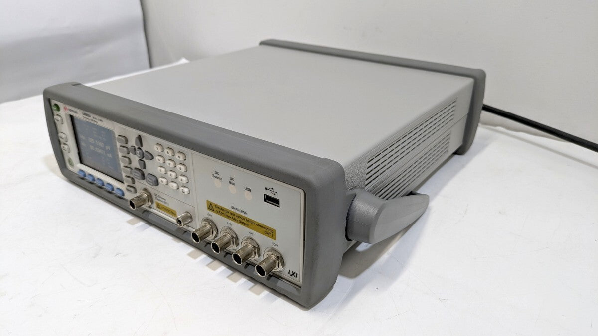 Keysight E4980A Precision LCR Meter 20Hz-2MHz with Op.001,002,710,200 [h1245041043]