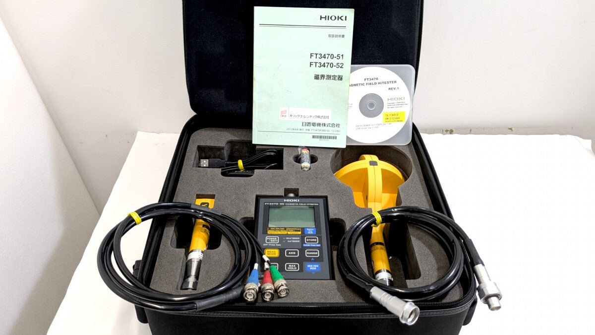 Hioki FT3470-52 Magnetic Field Meter 10Hz-400kHz [j1245056311]