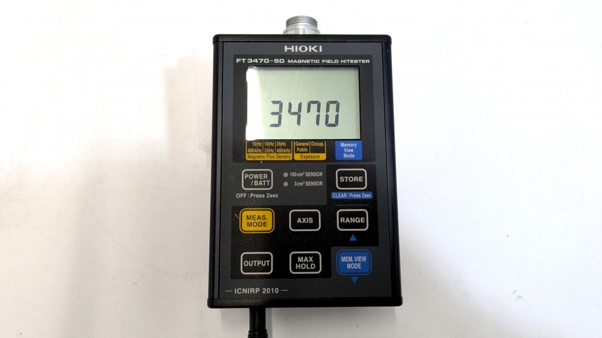 Hioki FT3470-52 Magnetic Field Meter 10Hz-400kHz [j1245056311]