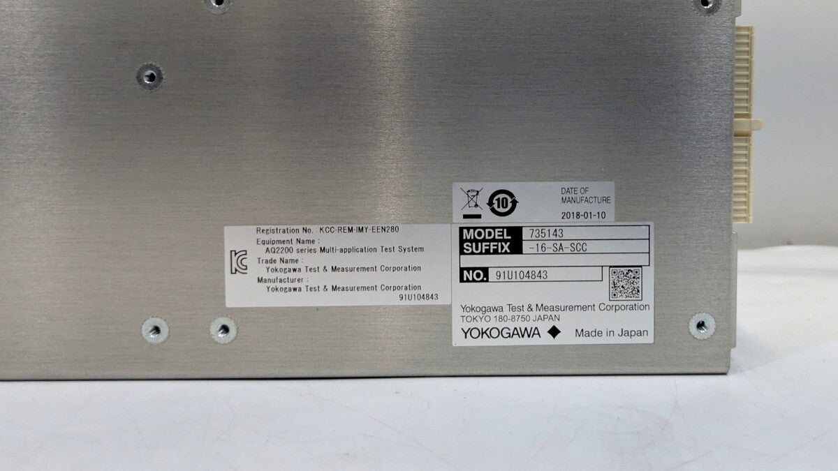 Yokogawa AQ2200-412 OSW Module 1x16 [n1245044587]
