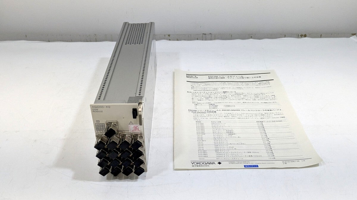 Yokogawa AQ2200-412 OSW Module 1x16 [e1245052289]