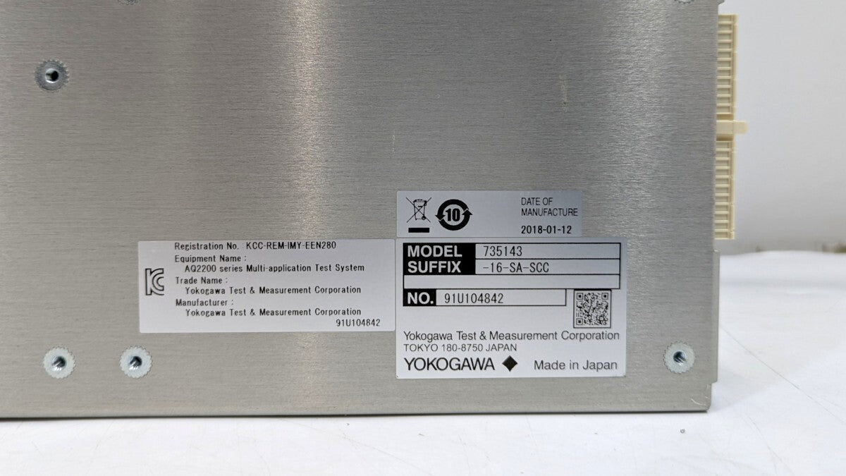 Yokogawa AQ2200-412 OSW Module 1x16 [t1245047768]