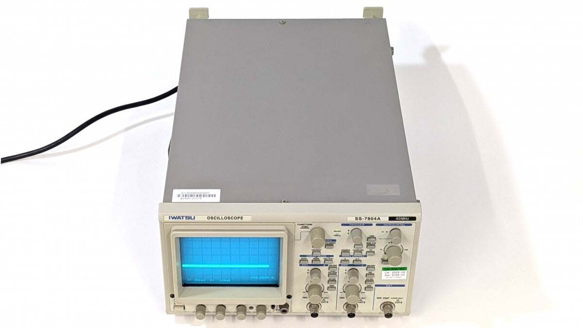 Iwatzu SS-7804A Analog Oscilloscope DC-40MHz 2 Channels [e1245807090]