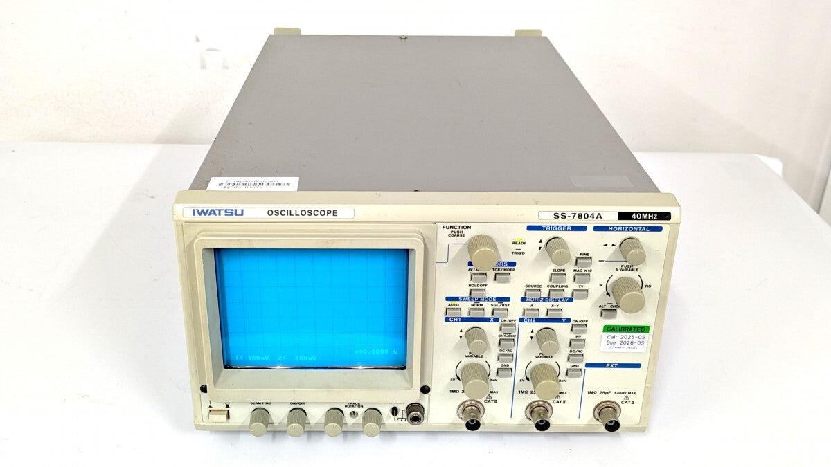 Iwatzu SS-7804A Analog Oscilloscope DC-40MHz 2 Channels [k1245813750]