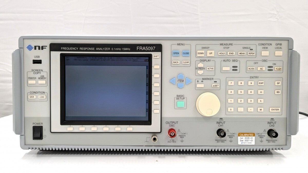 NF Corporation FRA5097 Frequency Response Analyzer 0.1mHz-15MHz [v1245825202]