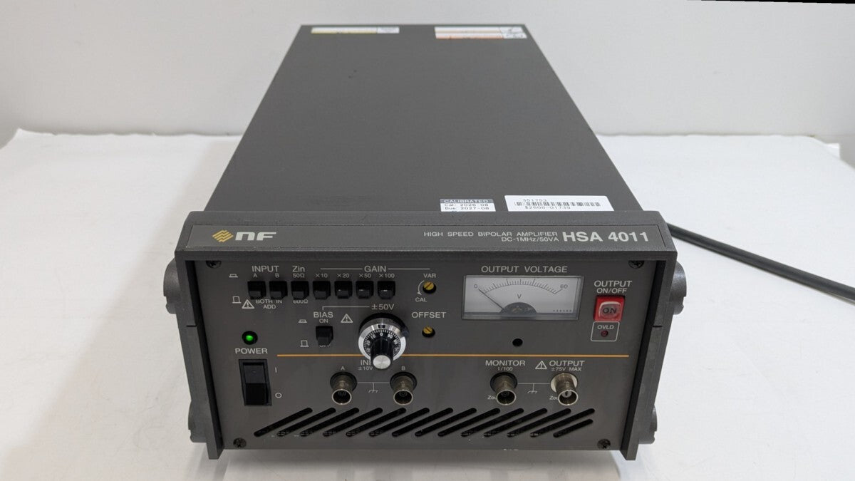 NF Corporation HSA4011 Bipolar Power Supply ±75V 1MHz [t1245869964]