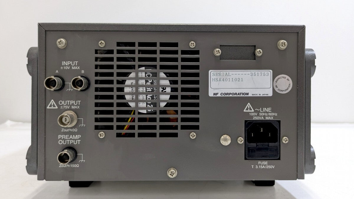 NF Corporation HSA4011 Bipolar Power Supply ±75V 1MHz [t1245869964]